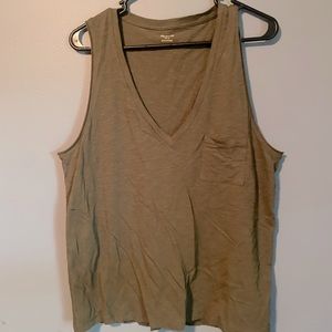 Madewell V-neck tank